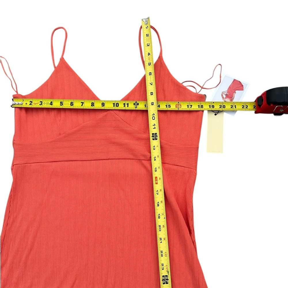 Melanie Rib Tank Dress in Ginger by Nation Los Angeles size XXL - Picture 10 of 10